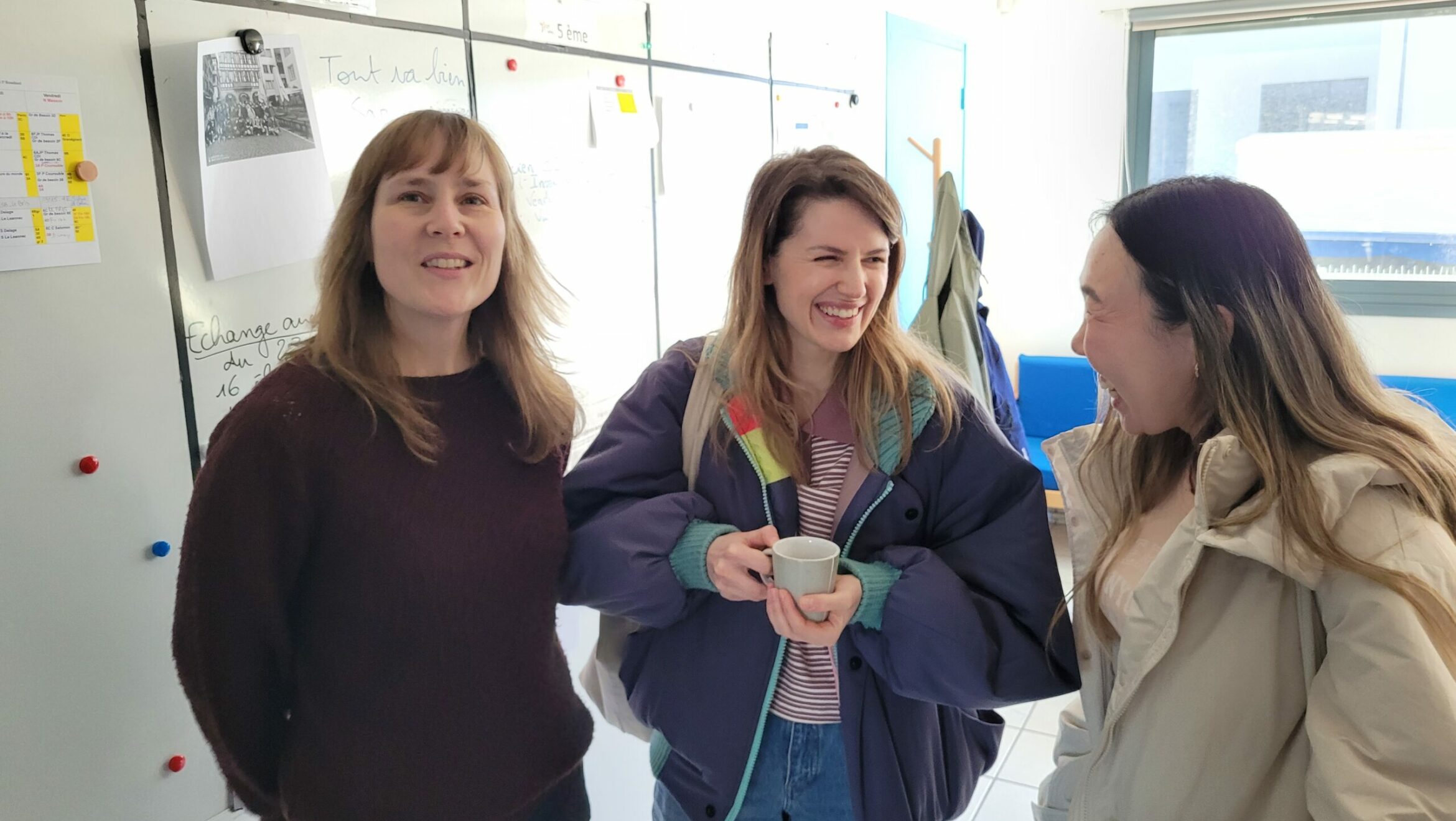 Journée découverte pour deux enseignantes étrangères, Irina et Yulia
