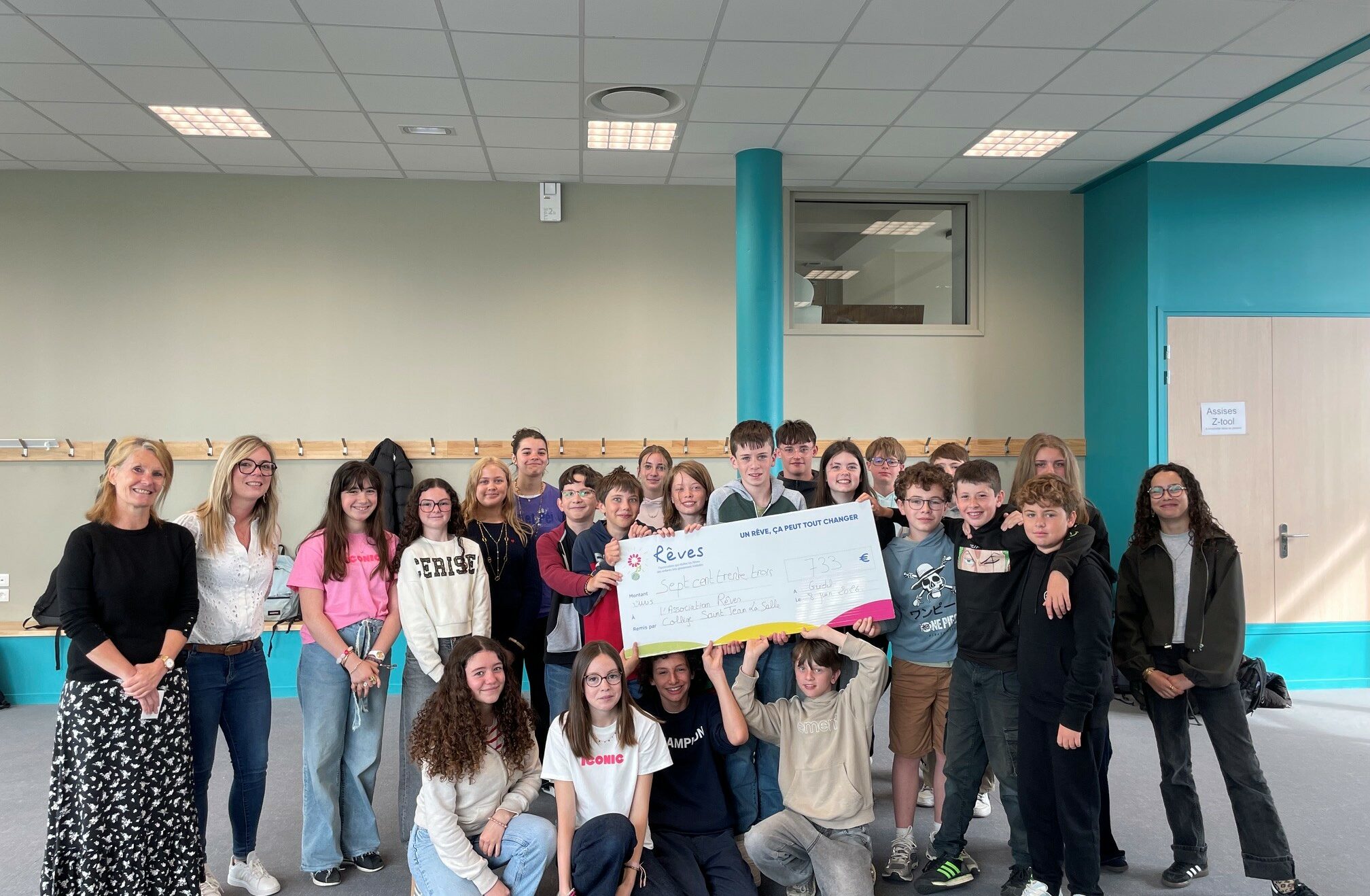 Nos élèves se mobilisent pour l&rsquo;Association Rêves