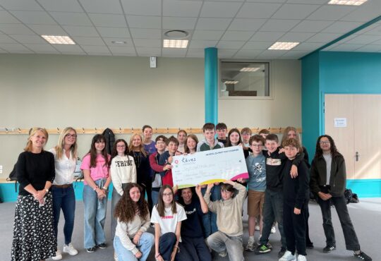 Nos élèves se mobilisent pour l&rsquo;Association Rêves