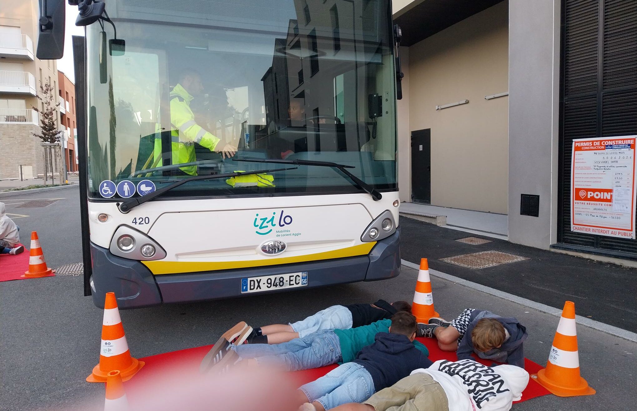 Intervention Sécurité dans le bus